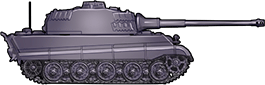 Sideview of Tiger Ausf.B